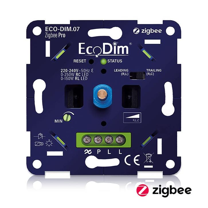 LED DIMMER ZIGBEE | PRO | DRUK/DRAAI | 0-250W (RLC), Huis en Inrichting, Lampen | Overige