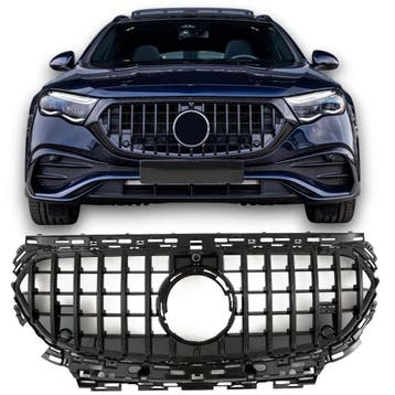 Grill voor Mercedes E-Klasse W214 2023-2026 | glans zwart, Auto diversen
