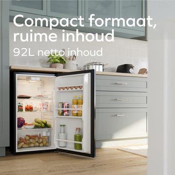 2dekans | KitchenBrothers Koelkast - 92L - Tafelmodel -, Ophalen of Verzenden, Zo goed als nieuw