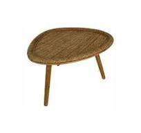HD Collection Tafel Rattan naturel — gebruikt, Nieuw