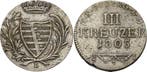 3 Kreuzer 1805, Sachsen-coburg-saalfeld Franz Friedrich A..., Verzenden