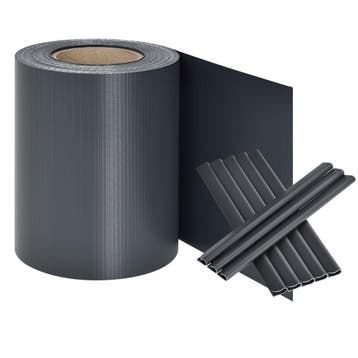 PVC Privacystrips - 1 stuk - Antraciet, Tuin en Terras, Schuttingen, Verzenden, Nieuw