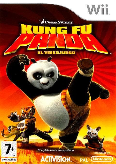 Wii Kung Fu Panda, Spelcomputers en Games, Games | Nintendo Wii, Zo goed als nieuw, Verzenden