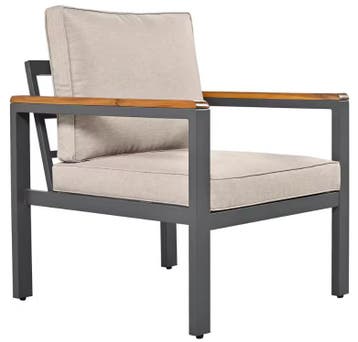 Complete Terras Lounge Set Beige: Bank, Fauteuil en Tafel, Tuin en Terras, Tuinbanken, Verzenden, Nieuw