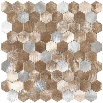 Zelfklevende Mozaïek Tegel - Afimera Hexagon Mix -, Ophalen of Verzenden, Nieuw
