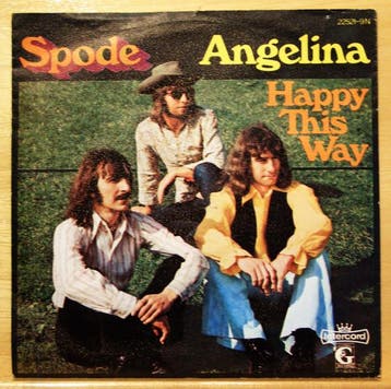 Single vinyl / 7 inch - Spode  - Angelina / Happy This Way, Verzenden, Zo goed als nieuw, 7 inch, Rock en Metal