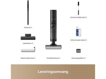 Dreame -  H12 Pro Ultra Wet And Dry Steelstofzuiger  - Grijs, Witgoed en Apparatuur, Verzenden, Nieuw, Reservoir, Minder dan 1200 watt