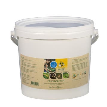Pireco Grasinsecten Korrels 5000 gram, Verzenden