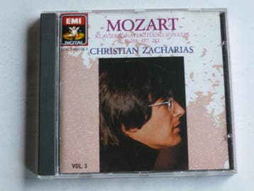 Mozart - Piano Sonatas / Christian Zacharias, Cd's en Dvd's, Cd's | Klassiek, Ophalen of Verzenden, Zo goed als nieuw