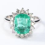 Ring - 14 karaat Witgoud, 4,37 gram GFCO-gecertificeerd -, Nieuw