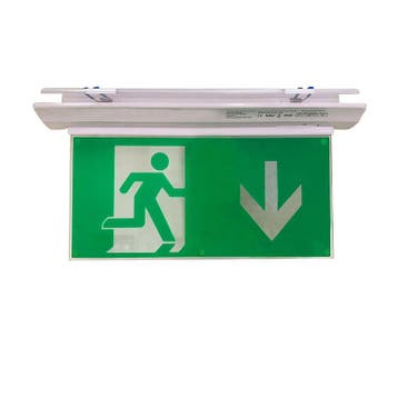 NOODVERLICHTING INBOUW | 3W | WIT | INCL. PICTOGRAMMEN, Nieuw