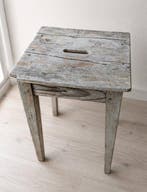 Sgabello vintage con patina originale - Kruk - Hout - Shabby
