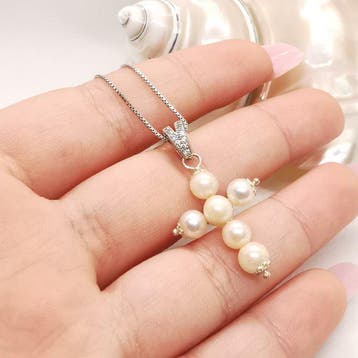 Zilver - Ketting met hanger - handgemaakt