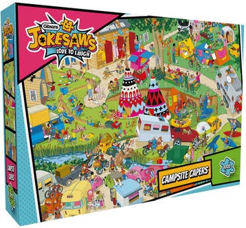 Jokesaws - Campsite Capers Puzzel (1000 stukjes) | Gibsons -, Verzenden, Nieuw