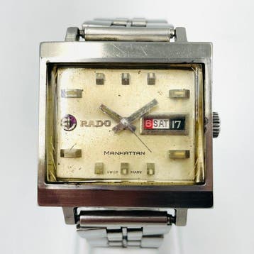 Rado - Manhattan - Zonder minimumprijs - Heren - 1970-1979, Nieuw