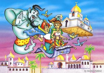 Aladdin (Kinderpuzzels, Puzzels), Ophalen of Verzenden, Nieuw, Overige typen