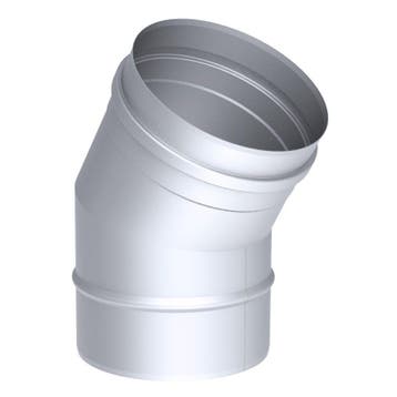 GGM Gastro | Hoekbuis - 30° vast - in rvs - Ø 250mm |, Verzenden