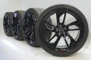 Audi RS4 20 inch velgen Continental Winterbanden Origineel, Gebruikt, Velg(en), 20 inch, Winterbanden