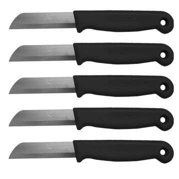 Solingen Schilmesje – RVS Glad – 16 cm met Blade Cover, Ophalen of Verzenden, Nieuw, Rvs of Chroom