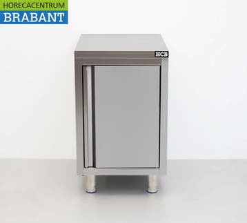 RVS Werkkast Kast 1 deur Premium-line 50 cm Horeca, Ophalen of Verzenden, Nieuw in verpakking