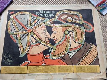 F.G. Schlette - Gebr. Koster Amsterdam - Boer-en Rooinekspel