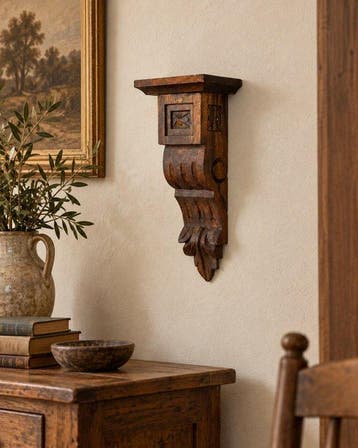 Wandtafel - Hout - Houten wandconsole