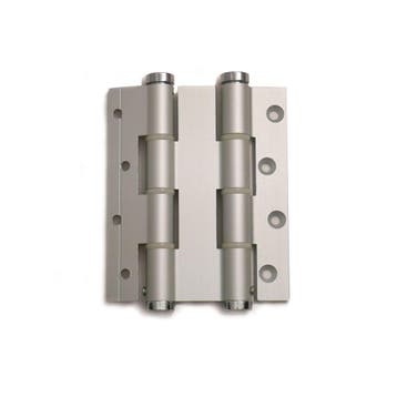 Deurveerscharnier dubbelwerkend 120/30mm - zilvergrijs, Verzenden, Nieuw