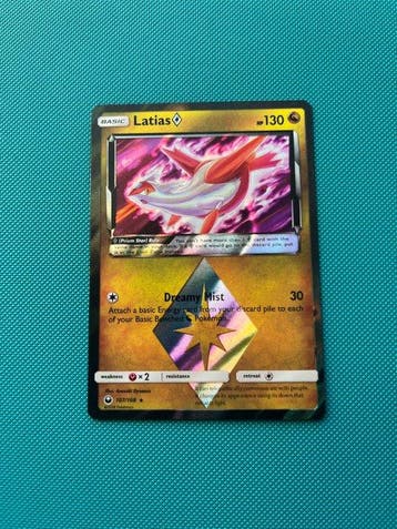 Pokémon - 1 Card - Latias Prism Star - Sun & Moon, Nieuw