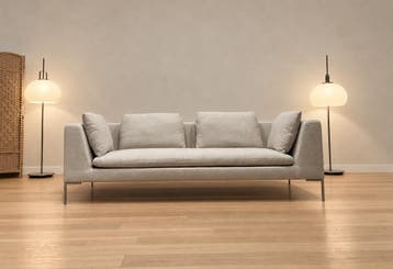 NIEUW BB Italia Charles 2x 3-Zits + GARANTIE | NP €9.000, Design Bank Bankstel Zetel 3-Zits B&B Italia, 75 tot 100 cm, Ophalen of Verzenden