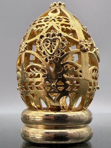 Fabergé ei - Schatkist van Eieren Gouden Filigraan-Ei -