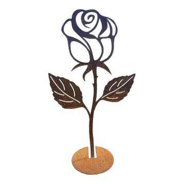 Tuindecoratie  De roos 20.9cm x 43.2cm, Verzenden, Nieuw