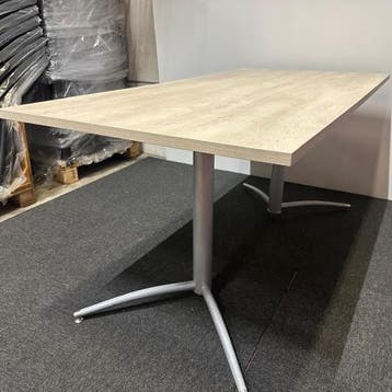 (MDK-107321) Kusch&;Co vergadertafel – Rila Oak (160x80 c., Ophalen of Verzenden, Gebruikt