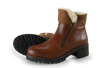 Mysa Laarzen in maat 40 Cognac, Kleding | Dames, Schoenen, Hoge laarzen, Overige kleuren, Verzenden, Zo goed als nieuw