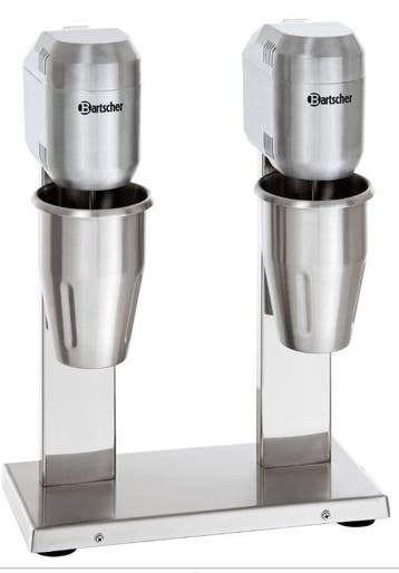 Dubbele milkshaker / Double spilmixer - 2 x 1 Liter, Verzenden, Nieuw in verpakking