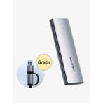 Cabletime – SSD Externe behuizing – NVMe M.2 SSD PCI - USB-C, SSD, Nieuw, Ophalen of Verzenden, Cabletime