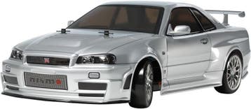 RC Drift Auto R34 GT-R | 1:10 Schaal | Tweedekansje OP=OP, Elektro, Ophalen of Verzenden, Zo goed als nieuw, Schaal 1:10