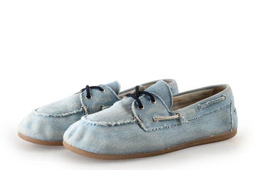 Posa Bootschoenen in maat 40 Blauw, Zo goed als nieuw, Posa, Verzenden, Blauw