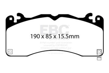 EBC 15-23 Ford Mustang 5.0L (Gen 6) Redstuff Front Brake, Ophalen of Verzenden, Nieuw