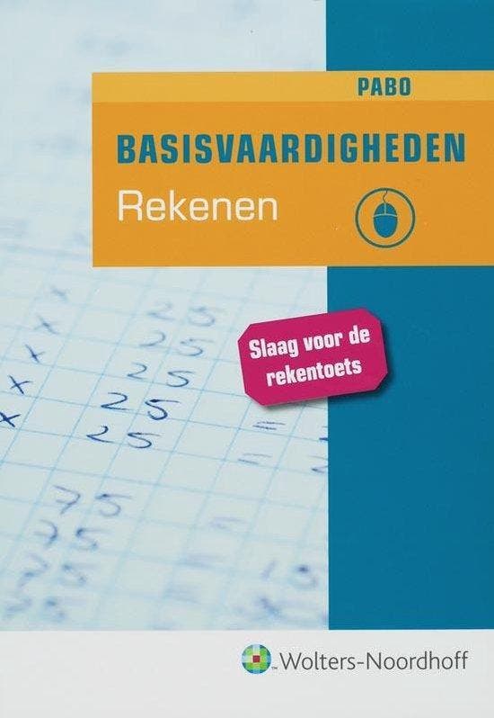 Basisvaardigheden rekenen voor de PABO, 9789001850142, Boeken, Studieboeken en Cursussen, Zo goed als nieuw, HBO, Verzenden