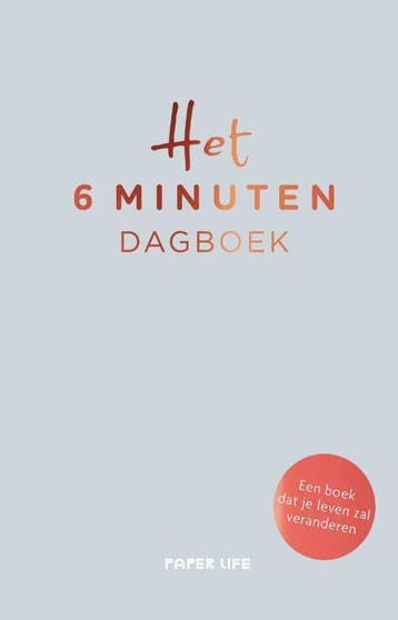 Het 6 Minuten Dagboek | Dominik Spenst | Nieuw, Ophalen of Verzenden, Nieuw, Dominik Spenst
