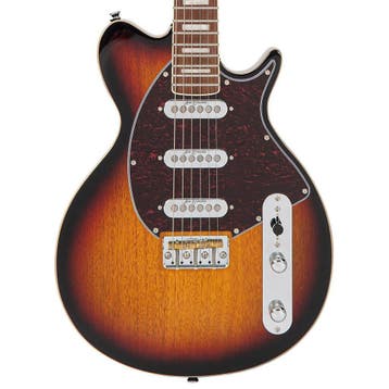 Vintage Revo VRV800 Sunburst b-stock, Ophalen of Verzenden, Zo goed als nieuw, Solid body, Overige merken