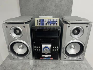 Sharp - XL-UH220H(BK) Hifi-set, Nieuw