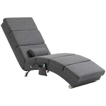 TRUUSK Relaxstoel met Massagefunctie - Elektrische Loungesto, Verzenden, Nieuw