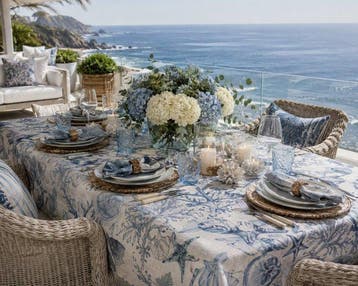 Tafelkleed Linnenlook “Mare di Perla” - Tafelkleed - 230 cm