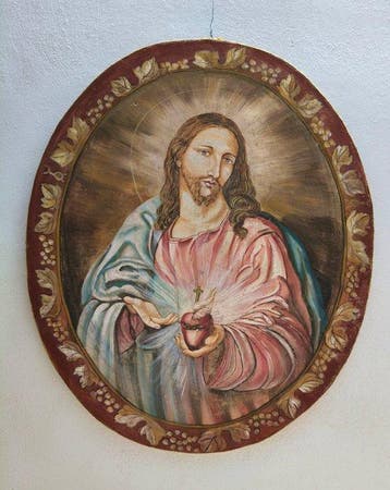Italiaanse school (XIX) - Sacro Cuore di Gesù