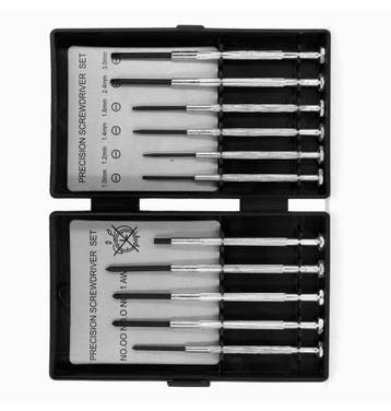 Set precisie schroevendraaiers (11 delig), Ophalen of Verzenden, Nieuw