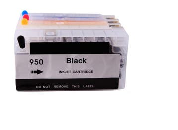 Geschikt Hp 950XL en 951XL serie Navulbare cartridges  (met, Nieuw, Cartridge, Inktmedia
