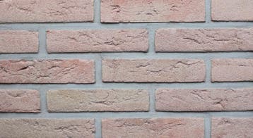 art 6906 Brons kleurige handvorm waalformaat gevelstenen, Doe-het-zelf en Verbouw, Metselstenen, Nieuw, Bakstenen