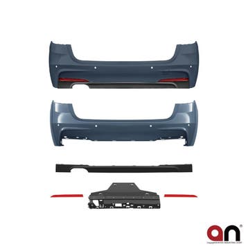 M-Pakket Sportlook Achterbumper BMW 3 Serie F31 B2184, Nieuw