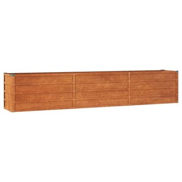 Cortenstaal Bloembak 240x40cm | Tweedekansje | OP=OP, Gebruikt, 100 cm of meer, Balkon, Ophalen of Verzenden
